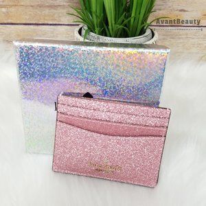 Kate Spade Lola Slim Card Holder Rose Pink Boxed